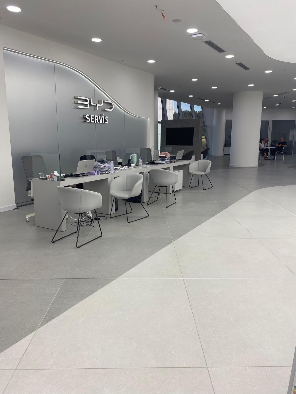 Mekanik Taahhüt Projesi: BYD ÇEKMEKÖY SHOWROOM